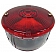 Peterson Mfg. Trailer Stop/ Turn/ Tail Light Incandescent Round Red 3-3/4 inch