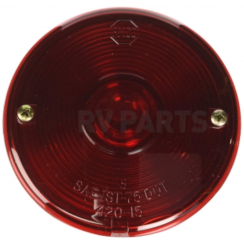 Peterson Mfg. Trailer Stop/ Turn/ Tail Light Incandescent Round Red 3-3/4 inch-1