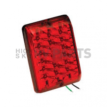Bargman Trailer Triple Light Red LED/ Incandescent Bulb Rectangular-2