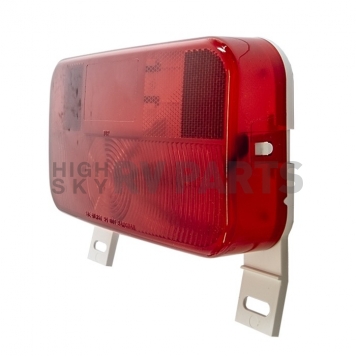 Bargman Trailer Stop/ Tail/ License/ Turn Light with Red Lens Rectangular-1