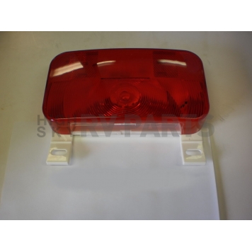 Bargman Trailer Stop/ Tail/ License/ Turn Light with Red Lens Rectangular-2