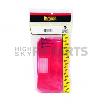 Bargman Trailer Light Lens Red Rectangular with Backup-5