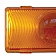 Fasteners Unlimited Porch Light Lens - Amber - 89-100A