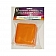 Fasteners Unlimited Porch Light Lens - Amber - 89-207A 