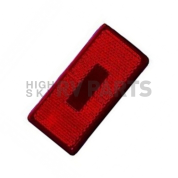 Fasteners Unlimited Tail Light Lens Rectangular Red -3