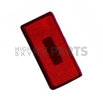 Fasteners Unlimited Tail Light Lens Rectangular Red -2