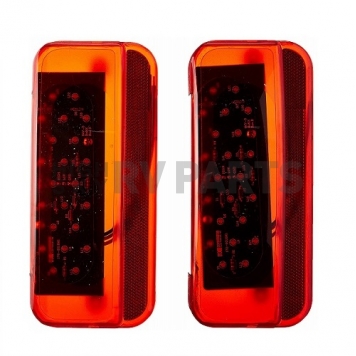 Fasteners Unlimited Tail Light LED Conversion Kit with Red Lens-5