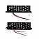 Fasteners Unlimited Tail Light LED Conversion Kit with Red Lens