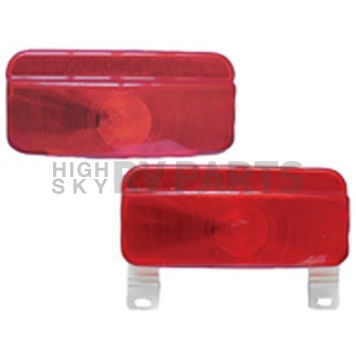 Fasteners Unlimited Tail Light Incandescent Red 8-5/8 inch x 3-3/4 inch-1