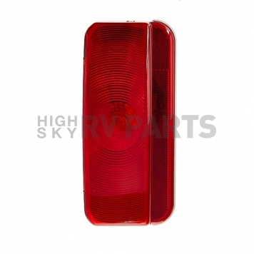 Fasteners Unlimited Tail Light Incandescent Red 8-5/8 inch x 3-3/4 inch-7