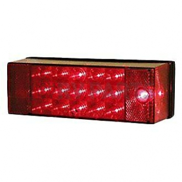 Peterson Mfg. Trailer Stop/ Turn/ Tail Light LED Rectangular Red-1