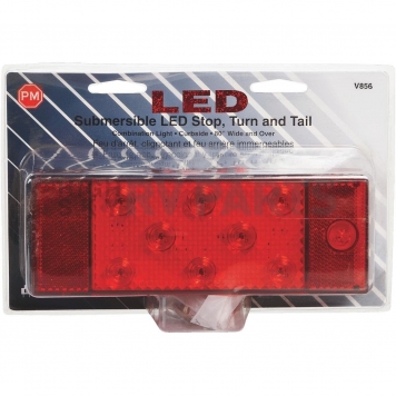 Peterson Mfg. Trailer Stop/ Turn/ Tail Light LED Rectangular Red-2
