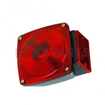 Bargman 6-Function Trailer Tail Light with Red Lens Rectangular-4