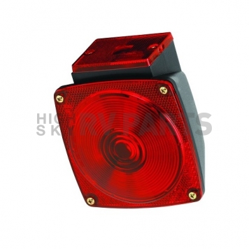 Bargman 6-Function Trailer Tail Light with Red Lens Rectangular-5