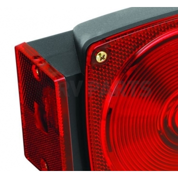 Bargman 6-Function Trailer Tail Light Rectangular with Red Lens-5
