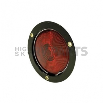 Peterson Mfg. Trailer Flush-Mount Stop/ Turn/ Tail Light Incandescent Round Red 4 inch-5