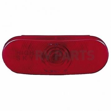 Peterson Mfg. Trailer Stop/ Turn/ Tail Light Incandescent Oval Red-4