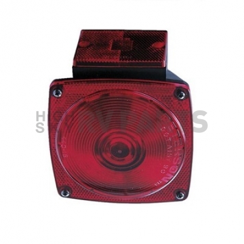 Peterson Mfg. Trailer Stop/ Turn/ Tail/ Rear Reflex/ Side Marker/ Side Reflex Light Incandescent Square Red-6