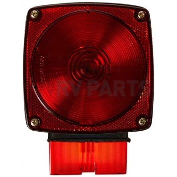 Peterson Mfg. Trailer Stop/ Turn/ Tail/ Rear Reflex/ Side Marker/ License/ Side Reflex Light Incandescent Square Red-3