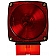 Peterson Mfg. Trailer Stop/ Turn/ Tail/ Rear Reflex/ Side Marker/ License/ Side Reflex Light Incandescent Square Red