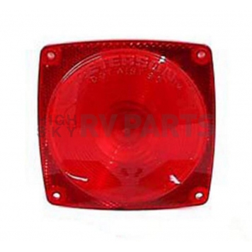 Peterson Mfg. Trailer Light Lens Square Red -2