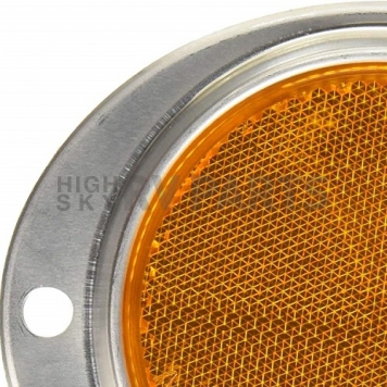 Reflector Round Amber Lens with Aluminum Housing-3