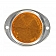 Reflector Round Amber Lens with Aluminum Housing
