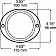 Reflector Round Amber Lens with Aluminum Housing