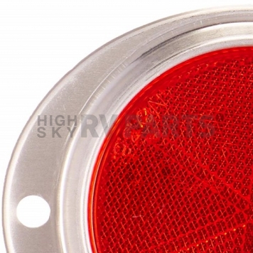 Reflector Round Red Lens with Aluminum Housing-1