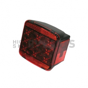 Peterson Mfg. Trailer Stop/ Turn/ Tail Light LED Square Red-5