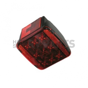 Peterson Mfg. Trailer Stop/ Turn/ Tail/ License Light LED Square Red-2