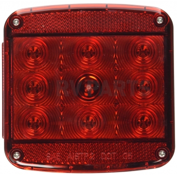 Peterson Mfg. Trailer Stop/ Turn/ Tail Light LED Square Red-2