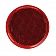 Peterson Mfg. Reflector Lens 3-3/16 inch Round Quick Mount Red without Housing Adhesive Backing
