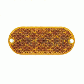 Peterson Mfg. Reflector Amber Lens Amber Oblong Without Housing - B479A-4