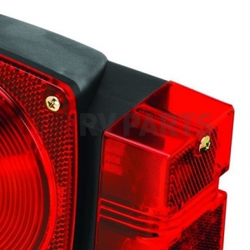 Bargman 7-Function Trailer Tail Light Rectangular with Red Lens 6.09 Inch Length  - 2823294-2