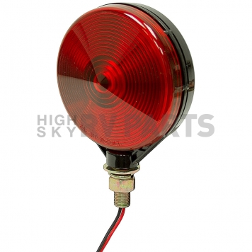 Peterson Mfg. Trailer Pedestal Mount Single-Face Stop/ Turn/ Tail Light Incandescent Round Red-5
