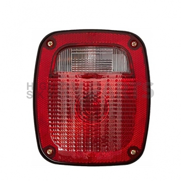 Peterson Mfg. Trailer Stop/ Turn/ Tail/ Back-Up Light Incandescent Red with License Light-4