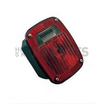 Peterson Mfg. Trailer Stop/ Turn/ Tail/ Back-Up Light Incandescent Red with License Light-6