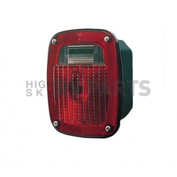 Peterson Mfg. Trailer Stop/ Turn/ Tail/ Back-Up Light Incandescent Red with License Light-5