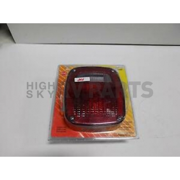 Peterson Mfg. Trailer Stop/ Turn/ Tail/ Back-Up Light Incandescent Red with License Light-2