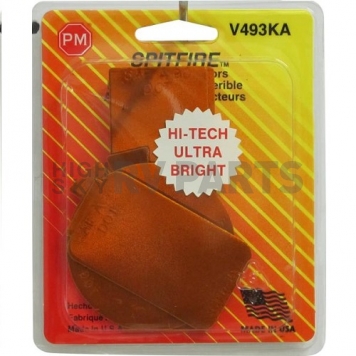 Reflector Spitfire Amber Lens Without Housing Self Adhesive-1