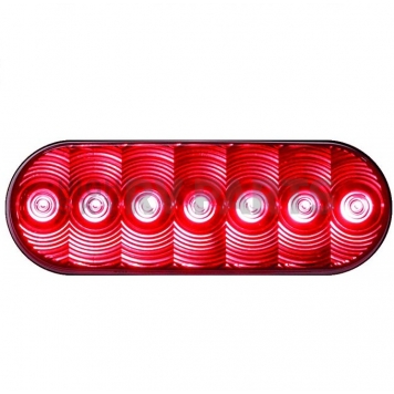 Peterson Mfg. Trailer Stop/ Turn/ Tail Light 7 LED Oval Shape Red-3