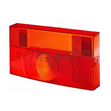 Peterson Mfg. Trailer Stop/ Turn/ Tail Light Incandescent Rectangular Red 8-9/16 inch x 7-1/4 inch-1