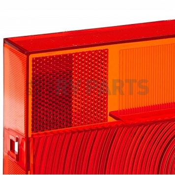Peterson Mfg. Trailer Stop/ Turn/ Tail Light Incandescent Rectangular Red 8-9/16 inch x 7-1/4 inch-3