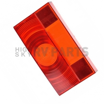 Peterson Mfg. Trailer Light Lens Rectangular Red for 25922-3