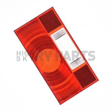 Peterson Mfg. Trailer Light Lens Rectangular Red with Back-Up Light for 25912-2