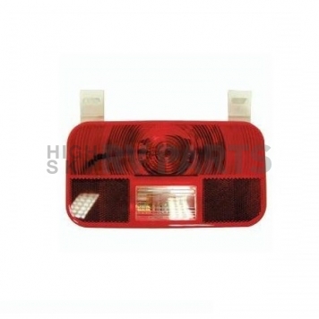 Peterson Mfg. Trailer Stop/ Turn/ Tail/ License/ Backup Light Incandescent Rectangular Red-4