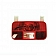 Peterson Mfg. Trailer Stop/ Turn/ Tail/ License/ Backup Light Incandescent Rectangular Red