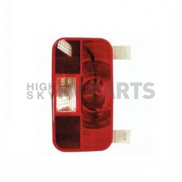 Peterson Mfg. Trailer Stop/ Turn/ Tail/ License/ Backup Light Incandescent Rectangular Red-2