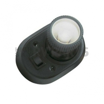 AP Products Europa Incandescent Reading Light - Surface Mount Black-2